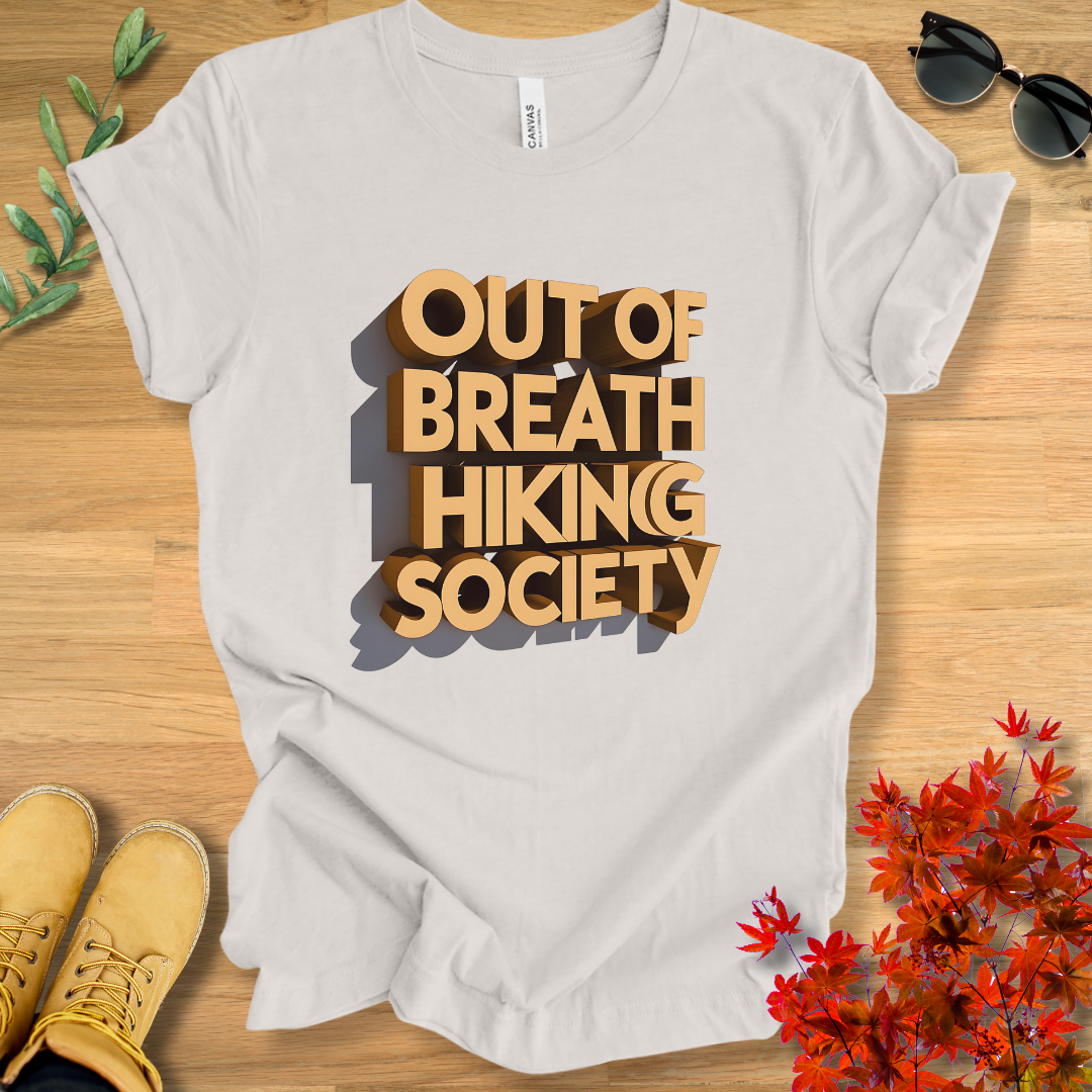 Out of Breath Hiking Society T-Shirt