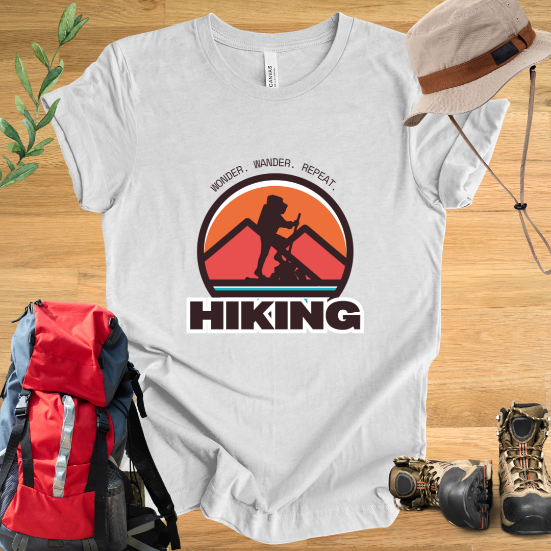 Wonder Wander Repeat Hiking T-Shirt