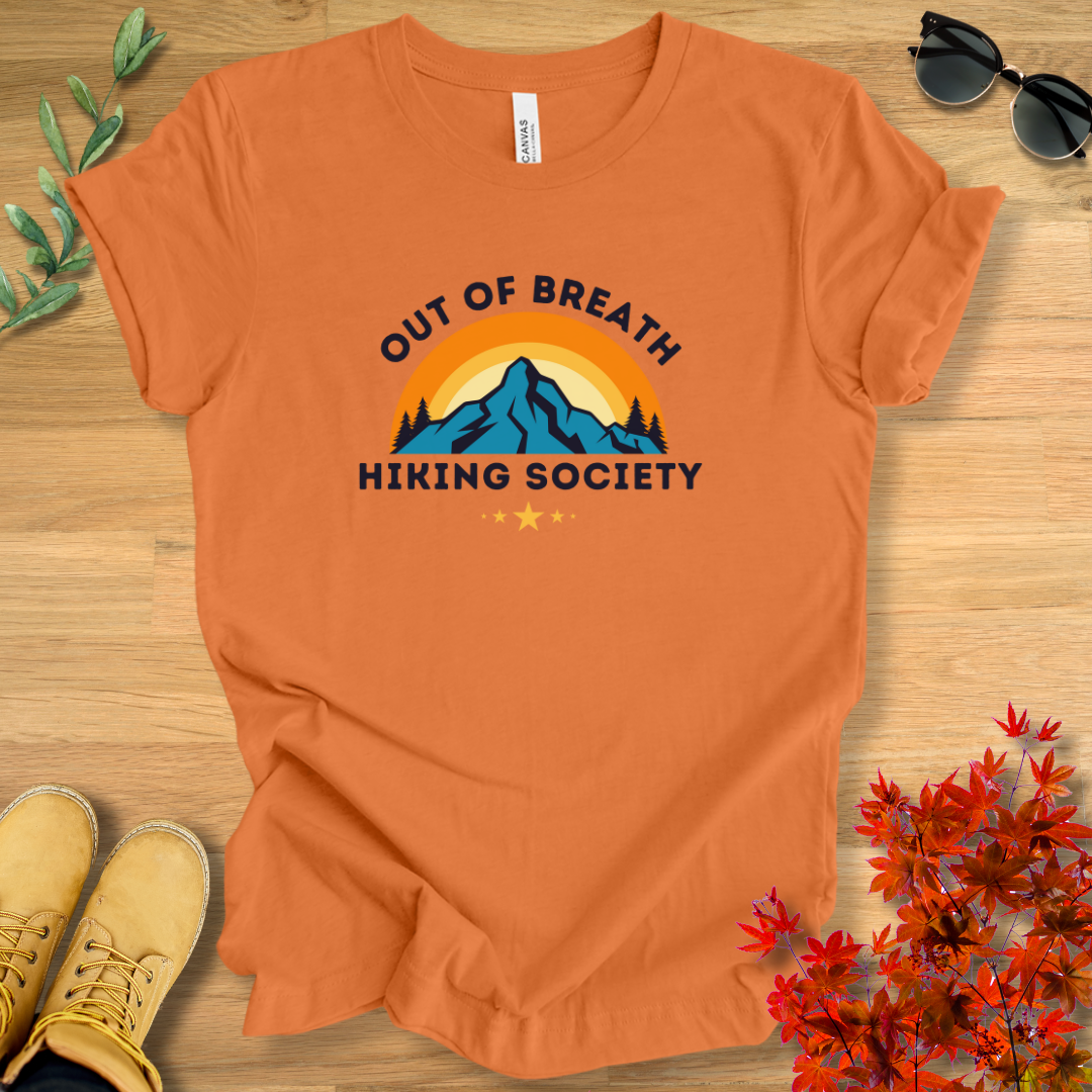 Out of Breath Hiking Society T-Shirt