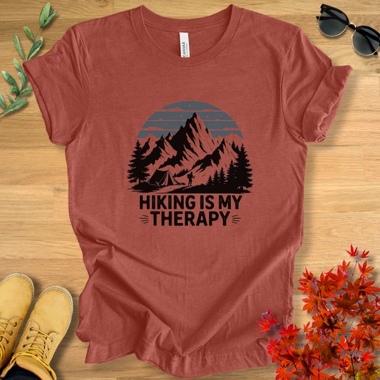 Hiking Is My Therapy T-Shirt