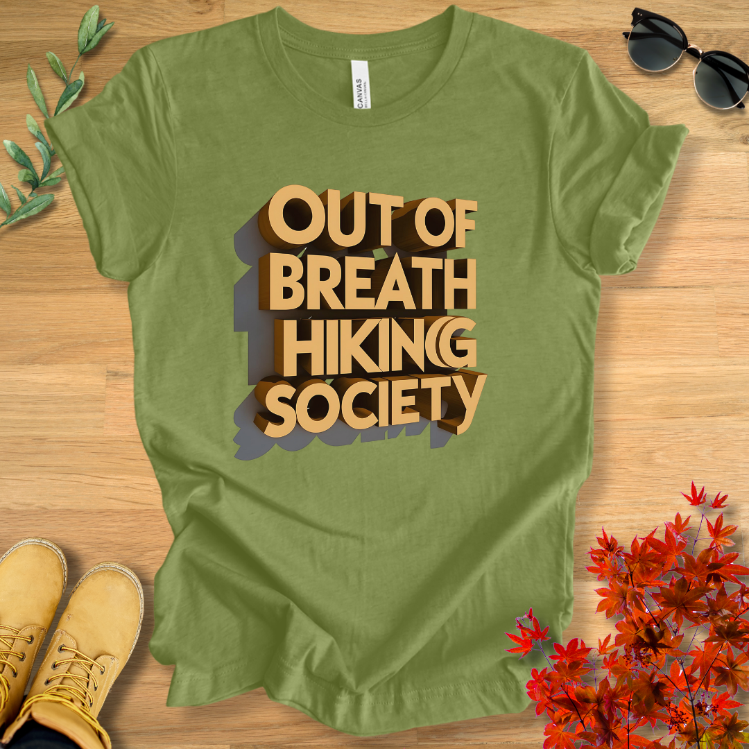 Out of Breath Hiking Society T-Shirt