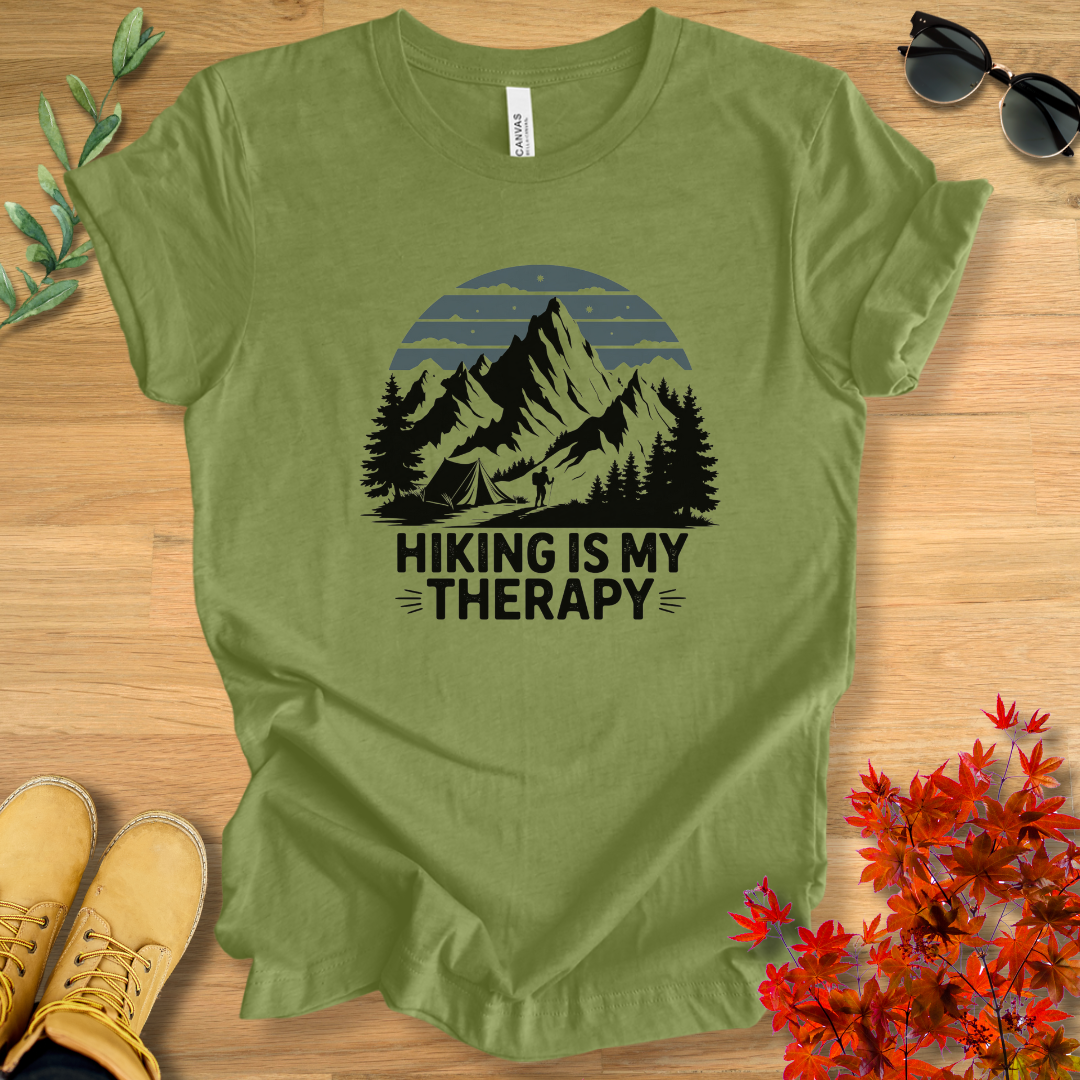 Hiking Is My Therapy T-Shirt