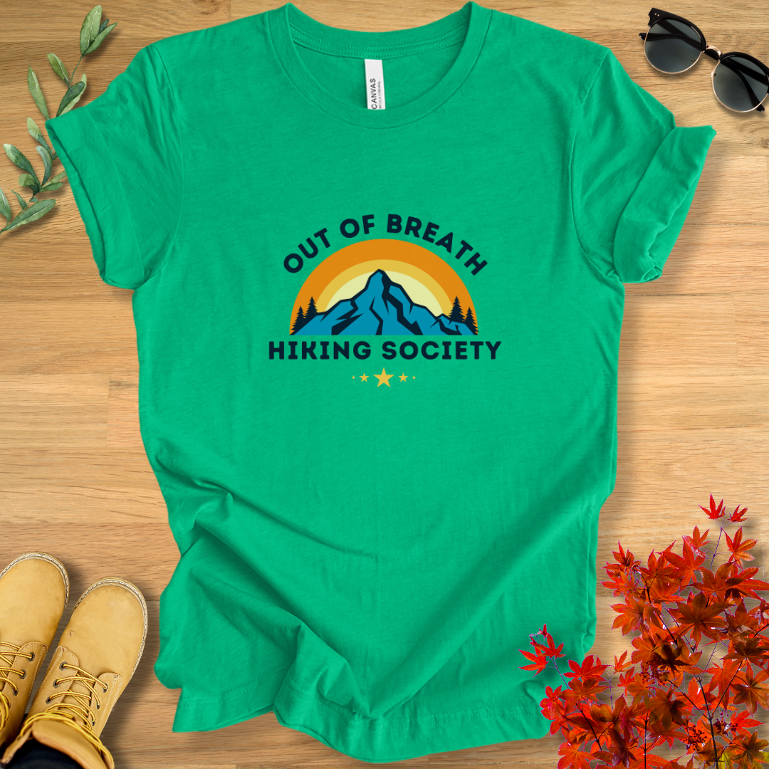 Out of Breath Hiking Society T-Shirt