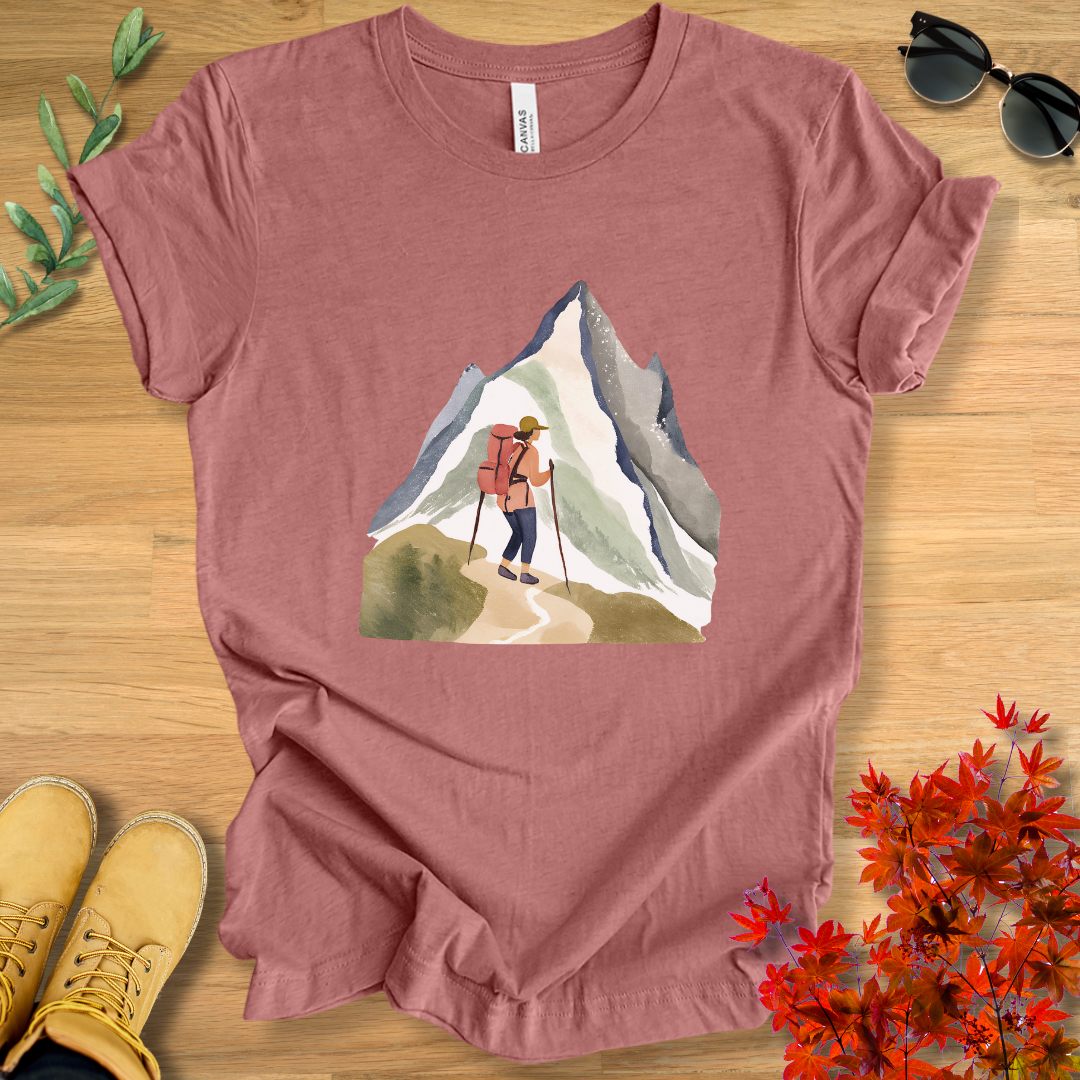 Watercolor Hiker T-Shirt