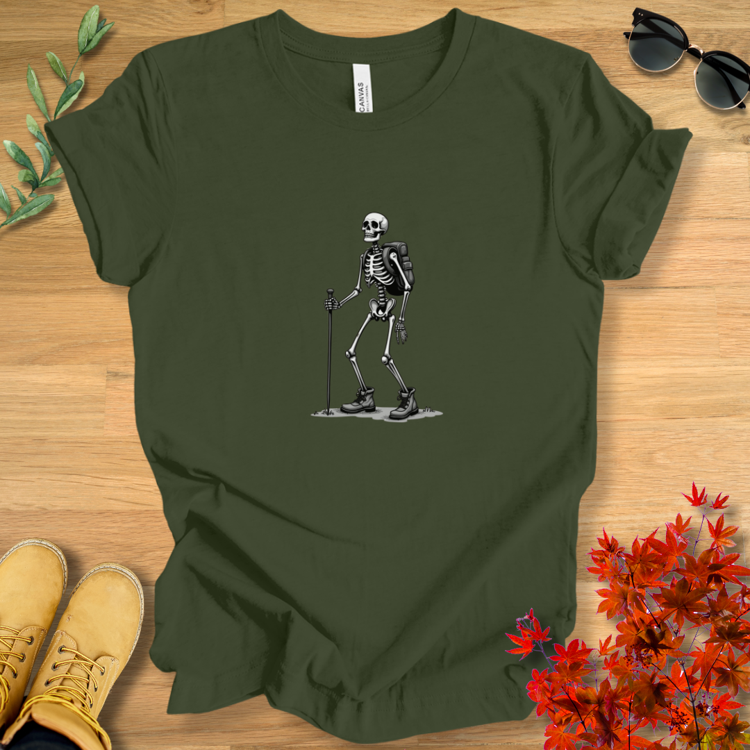 Skeleton Backpacking T-Shirt