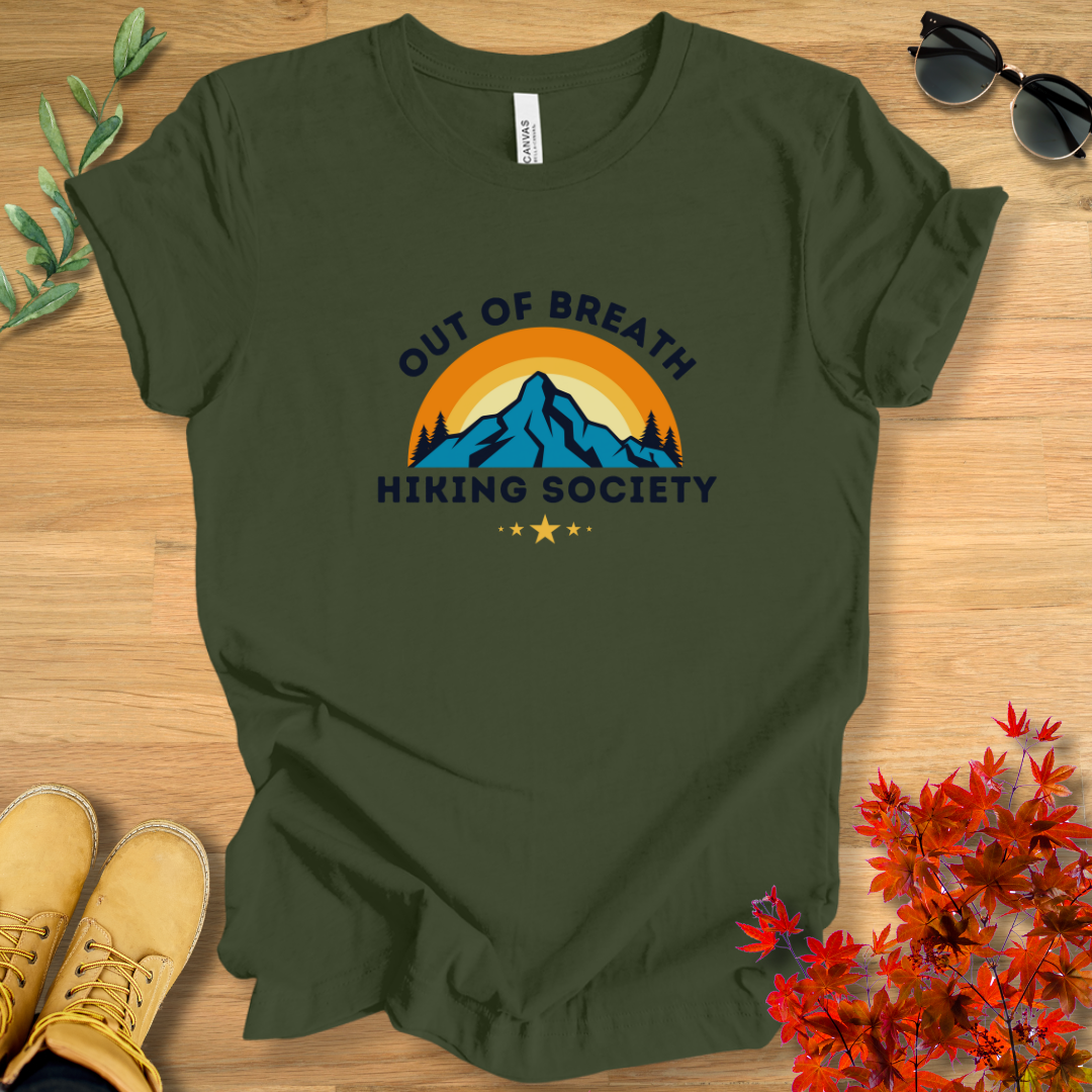 Out of Breath Hiking Society T-Shirt