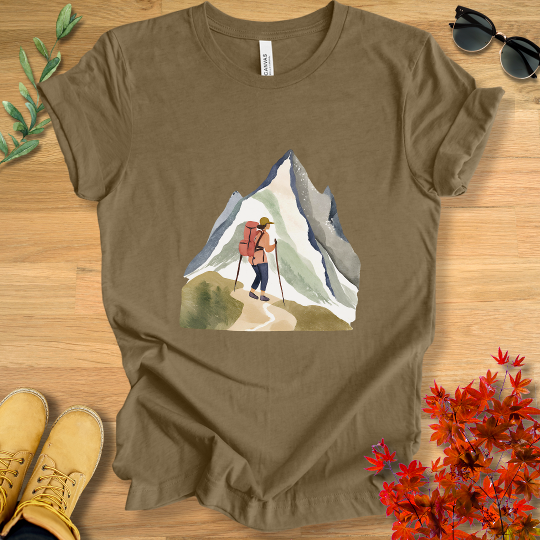 Watercolor Hiker T-Shirt