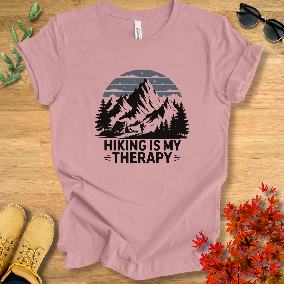 Hiking Is My Therapy T-Shirt