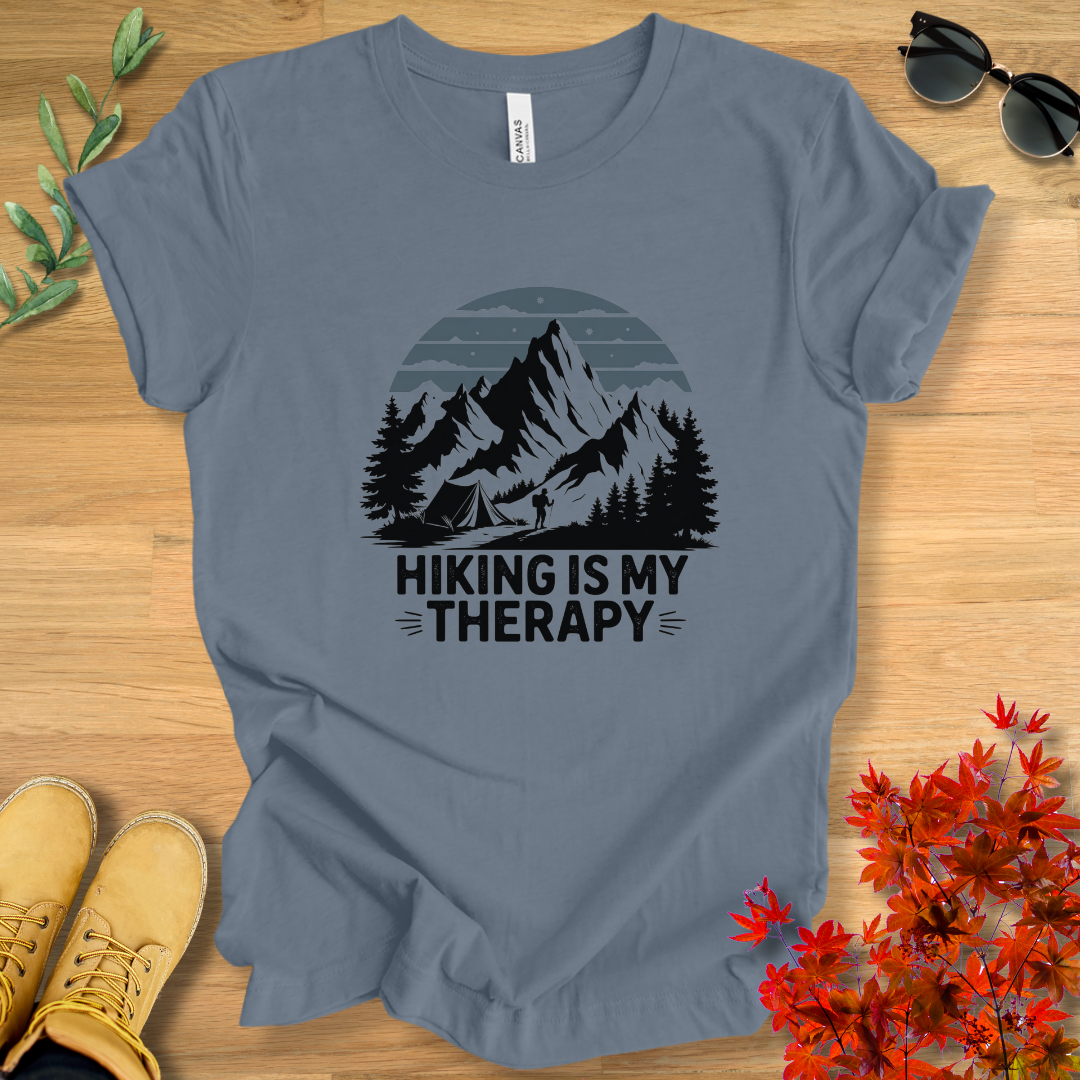 Hiking Is My Therapy T-Shirt