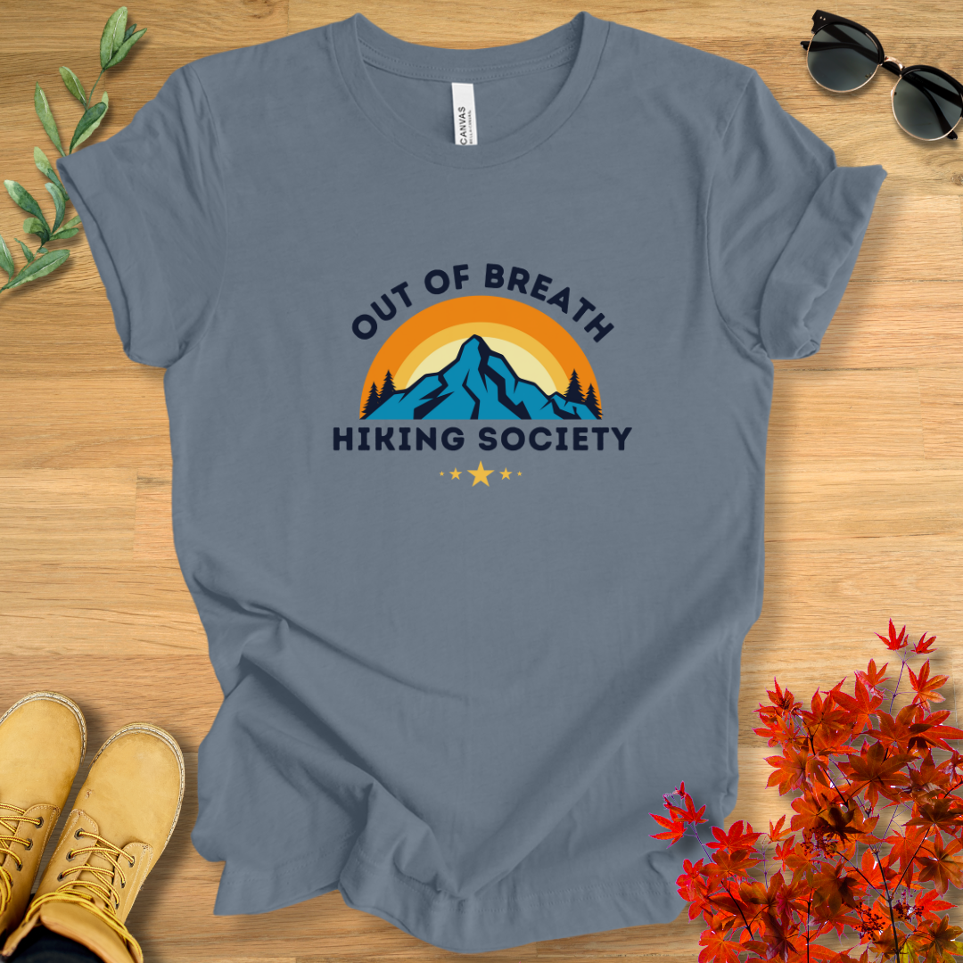 Out of Breath Hiking Society T-Shirt