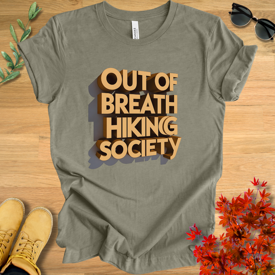 Out of Breath Hiking Society T-Shirt