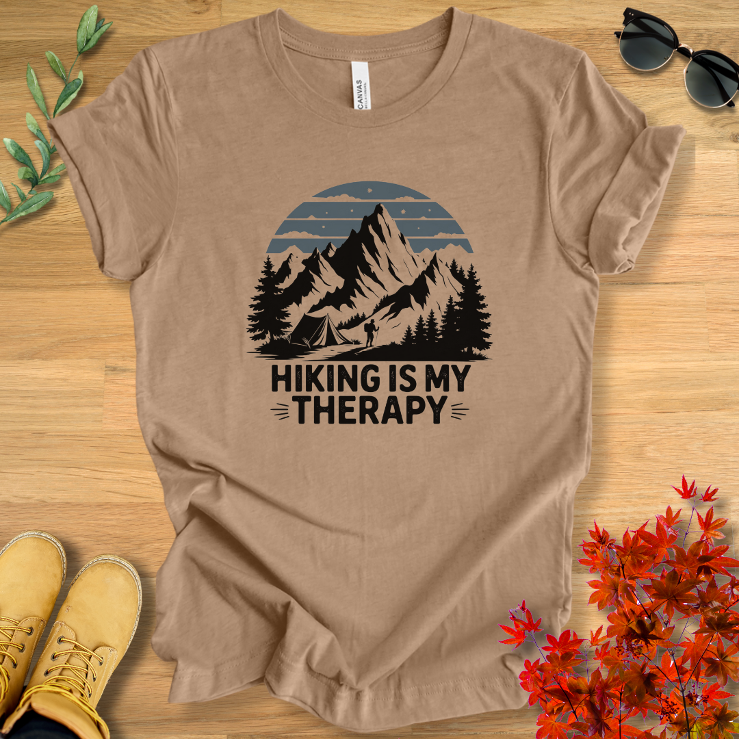 Hiking Is My Therapy T-Shirt