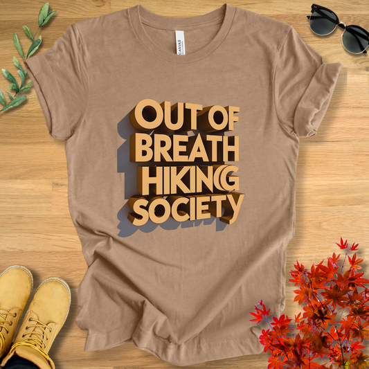 Out of Breath Hiking Society T-Shirt