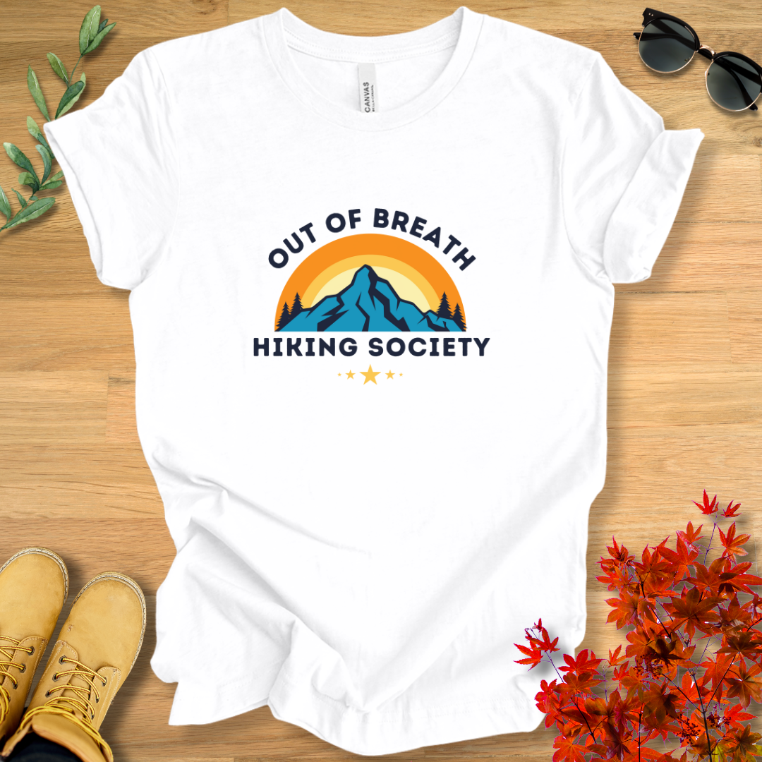 Out of Breath Hiking Society T-Shirt