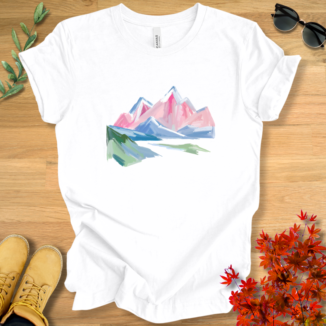 Acrylic Mountain T-Shirt